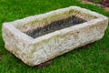 Garden elements water stone