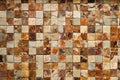 Natural stone mosaic ceramic porcelain stoneware wall tiles Royalty Free Stock Photo