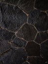 natural stone patterns and textures attached to the outer walls of the fort Royalty Free Stock Photo
