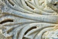 Natural stone texture, column fragment and surface background in high resolution Royalty Free Stock Photo