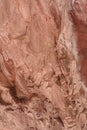Natural texture of red rock Royalty Free Stock Photo