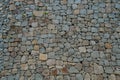 Natural stone wall background. texture of a stone wall Royalty Free Stock Photo