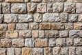 Natural stone wall texture - background Royalty Free Stock Photo