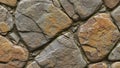Natural Stone Wall Texture Background Rough Rock Surface Pattern Rustic Masonry Detail Royalty Free Stock Photo