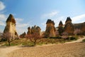 Natural stones in Cappadokia Royalty Free Stock Photo