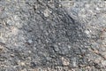 Natural stony background in grey color with copy space. Materials for designers, empty wall made of rock