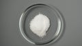 Natural sweetener, sugar substitute. Video 4K, Rotating. Dextrose monohydrate powder, d-Glucose or Grape sugar