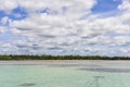 Natural swimming pool in Morro de Sao Paulo, Salvador, Brazil Royalty Free Stock Photo