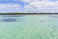 Natural swimming pool in Morro de Sao Paulo, Salvador, Brazil Royalty Free Stock Photo