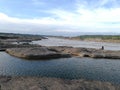 Natural swimming pool on Sam Pan Bok & x28;Canyon of thailand& x29;