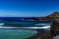 A natural swimming pool with water from the Atlantic Ocean, Piscina Natural Royalty Free Stock Photo