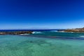 A natural swimming pool with water from the Atlantic Ocean, Piscina Natural Royalty Free Stock Photo