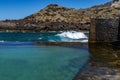 A natural swimming pool with water from the Atlantic Ocean, Piscina Natural Royalty Free Stock Photo