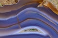Natural texture of agate. Striped background Royalty Free Stock Photo
