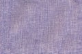 Natural texture of jute fabric for background. Purple jute linen Royalty Free Stock Photo