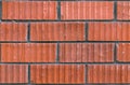 natural texture of an old red brick wall. for a graphic design background Royalty Free Stock Photo