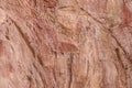 Natural texture of red rock Royalty Free Stock Photo