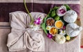 Natural thai aroma massage in thai spa Thai Spa aromatherapy. Massage spa body treatment aroma for healthy.Lifestyle Healthy