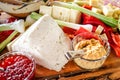 Natural Traditional Romanian Food plate Royalty Free Stock Photo