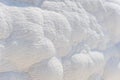 Natural travertine background, Pamukkale, Turkey