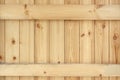 Natural Unpainted Wood Panel With Squared Balk Background