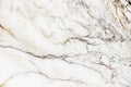 Natural unpolished White marble texture with dark pattern for ba Royalty Free Stock Photo