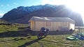 Sarchu Camping Tents in northern of  India Royalty Free Stock Photo