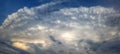 Natural View Of The Cumulonimbus Incus Cloud Phenomenon