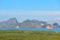Natural view, James bonds 007 island at Phangnga Thailand