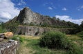 Natural volcanic rock formation