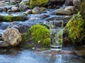 Natural water in a glass Royalty Free Stock Photo