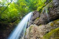 Waterfall in a Bavarian forest