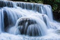 Natural waterfall in Luang prabang Royalty Free Stock Photo