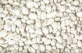 Natural white stone pattern for background. Stone gravel texture Royalty Free Stock Photo