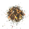 Natural whole leaf black tea with natural ingredients