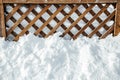 Natural winter background with snow drifts Royalty Free Stock Photo