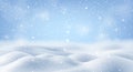 Natural winter Christmas background with sky Royalty Free Stock Photo