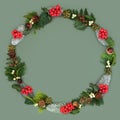 Natural Winter Wreath