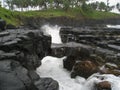 Natural wonder Boca de Inferno, Sao Tome and Principe.