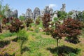 Natural wonders of China (stone forest)