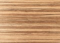 Natural wood background. Light olive wood veneer with contrasting brown stripes