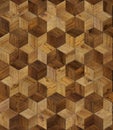 Natural wooden background, grunge parquet flooring design seamless texture Royalty Free Stock Photo