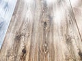 Natural Wooden Desk Texture, Top View. Background, pattern, place for text, copy space