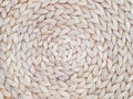 Natural woven straw background