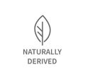 Naturally Derived Eco Friendly Vector Line Icon
