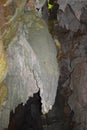 Naturally Formed Geometric Shapes in Limestone Caves in Baratang Island, Andaman, India..