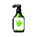 nature aloe vera cosmetic game pixel art vector illustration