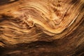 Abstract detail of a wavy split wood