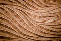 nature background of brown handicraft weave texture bamboo surface Royalty Free Stock Photo