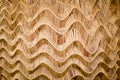 nature background of brown handicraft weave texture bamboo surface